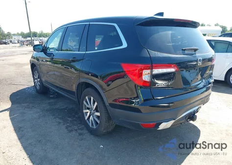 2019 Honda Pilot Ex-L from USA, damaged, VIN 5FNYF6H51KB025076
